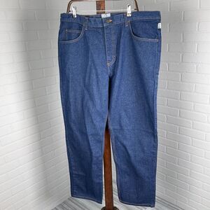 Tyndale Jeans Men 40W 32L Classic Blue Denim Flame Resistant‎ Straight Leg